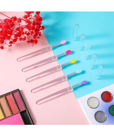 Cobee Soft Lip Brushes - 5 Silicone Lip Makeup Applicators with Cover | Reusable Lip Peeling Tools for Flawless Application - Buy Online on GoSupps.com