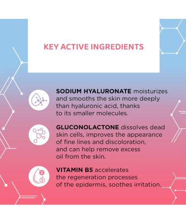 Eveline Cosmetics Face Therapy Intensive Hydrating Serum with 2% Sodium Hyaluronate Complex Gluconolactone and Vitamin B5 - Buy Online on GoSupps.com