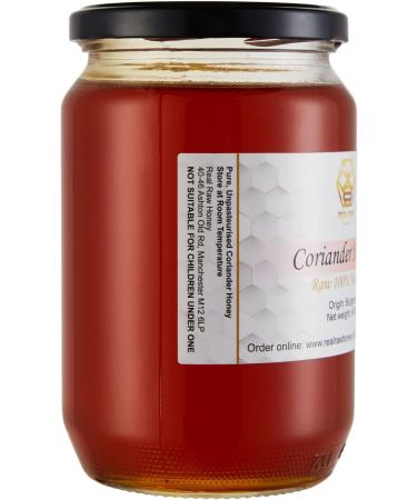 Honey Raw Coriander Honey Pure 100% Natural Real Raw Honey - Buy Online on GoSupps.com