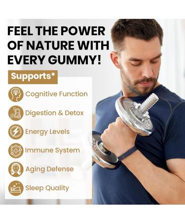 1500MG Shilajit Gummies for Men & Women Resin & Capsules Alternative 4-in-1 Shilajit with Ashwagandha Sea Moss & Black Seed Authentic Flavor Vegan Organic 120 Gummies 60 Count (Pack of 2) - Buy Online on GoSupps.com