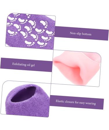 FRCOLOR 8 Pairs Gel Socks Soft Cotton Yarn Miss Facial Mask - Buy Online on GoSupps.com