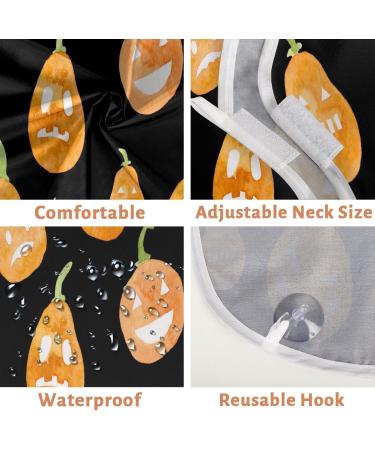 Beard Bib Apron for Men - Non-Stick Waterproof Hair Catcher for Shaving & Trimming | Ideal Grooming Cape & Halloween Pumpkin Painting Accessory - Buy Online on GoSupps.com