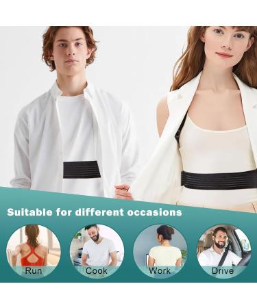 Adjustable Back Support Brace Posture Corrector for Men and Women - Relief from Upper Back, Shoulders and Neck Pain - Clavicle Hunchback Support - Size L - Buy Online on GoSupps.com