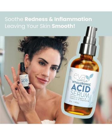 Pure Hyaluronic Acid Serum for Face - Anti-Aging Facial Serum for Wrinkles and Fine Lines - Hydrating Serum for Dry Skin - 2 Oz - Buy Online on GoSupps.com