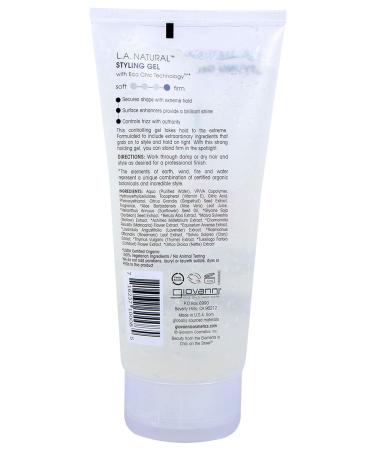 Eco Chic L.A. Natural Styling Gel 6.8 Oz 2-Pack - Eco-Friendly Hair Care - Buy Online on GoSupps.com