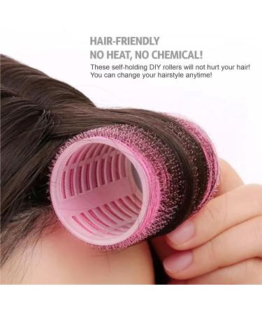 Hair Rollers Heavy Duty Hairstyle Rollers Plastic Hair Curlers Long Short Volume Roller Set For Long Short Hairs DIY Hair Styling Hairdressing Tool Salon Essentials Home Accessories (3Pc) - Buy Online on GoSupps.com
