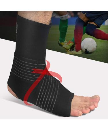 Buy Professional Ankle Brace Compression Support - Adjustable Foot Protection for Sports & Fitness (XL - Buy Online on GoSupps.com