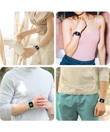 6-Pack Veryfitpro Smart Watch Bands - Replacement Silicone Straps for ID205, ID215G, ID205U - Multicolor Options for Men and Women - Buy Online on GoSupps.com