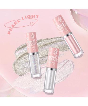 Erinde Liquid Glitter Eyeshadow Set - Shimmer Metallic Eye Shadow for Korean Sparkly Makeup - Long-Lasting & Lightweight Formula - 4PCS - Buy Online on GoSupps.com