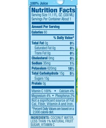 Vita Coco 100% Pure Coconut Water - 11.1 oz Containers (Pack of 12) | Bulk Value - Buy Online on GoSupps.com