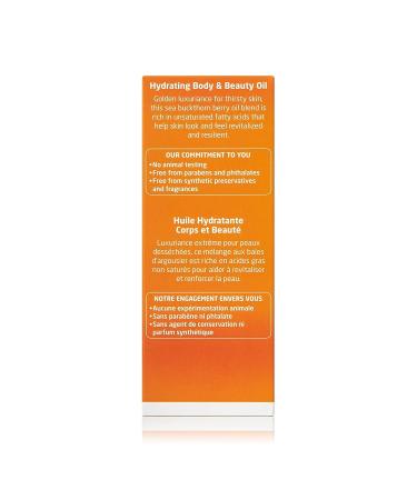 Weleda Hydrating Sea Buckthorn Body and Beauty Oil - 3.4 fl oz | Plant-rich Formula with Sesame Oils - Buy Online on GoSupps.com