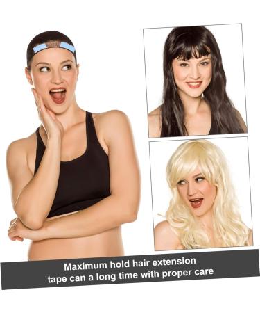 Housoutil 5 Sheets supplies double sided Adhesive hold wig tape extension tape extend invisible extension tape for hair replace adhesive tape United States - Buy Online on GoSupps.com