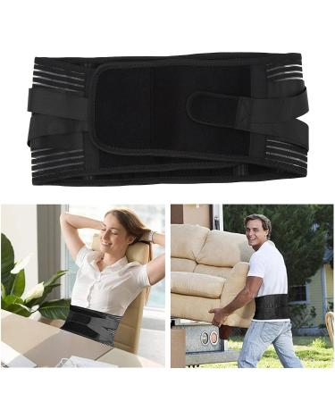 Back Support Prevents Slipping 6 Stays Strong Vertical Support 4-Way Stretch Breathable Lumbar Support Belt for Lumbar Prevents Injury (L) Large - Buy Online on GoSupps.com