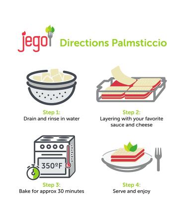 Palmsticcio Gluten Free Lasagna Noodles (Pack of 6) | Keto & Low Carb Heart of Palm Pasta | 3g Carbs | Ready to Eat | No Sugar | 14oz - Buy Online on GoSupps.com