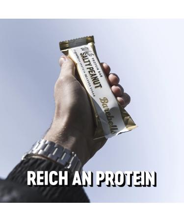 Buy Barebells White Salty Peanut Protein Bars - 20g Protein Sugar-Free Palm Oil-Free | 12 x 55g - International Shipping Available - Buy Online on GoSupps.com