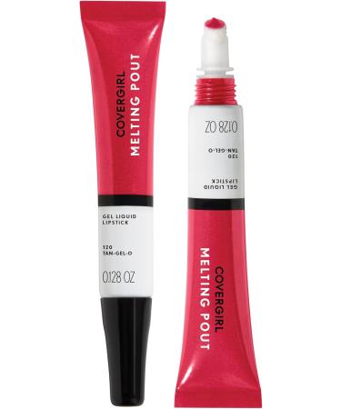 Covergirl Melting Pout Gel Liquid Lipstick - 120 Tan-Gel-O | Long-lasting Vibrant Color | International Shipping Available - Buy Online on GoSupps.com