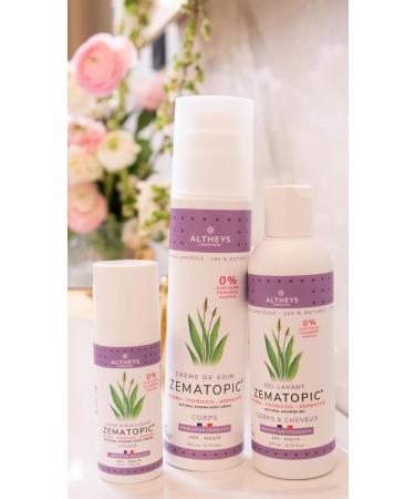 Altheys | Zematopic Miraculous Face Cream | Treats Eczema Atopic Dermatitis and Psoriasis | Plantain Cream | Child 12 years + - Adult | All areas of the face | Vegan | 50 ml - Buy Online on GoSupps.com