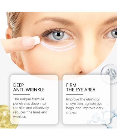Instant Temporary Eye Tightener Cream: Collagen Wrinkle Anti-Aging Eye Cream Instant Lift Plus Poche Yeux Instant Lift+ Reduces Under Eye Bags Dark Circles & Puffiness Rapid Eye Firming 15g (2) - Buy Online on GoSupps.com