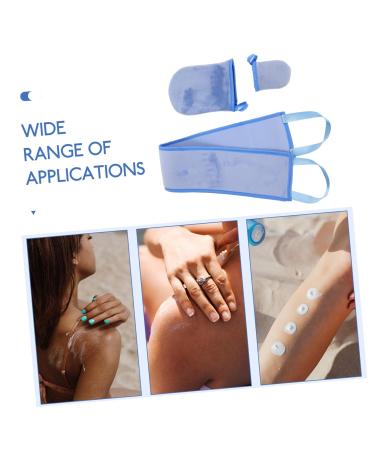 Premium Self Tanning Applicator Set - Back Lotion Applicator & Finger Glove for Effective Sun Protection | Ideal for Adults - Buy Online on GoSupps.com