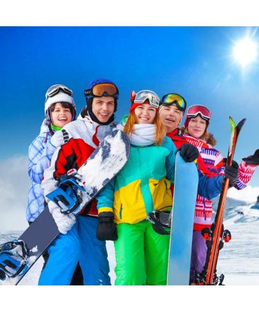 Findway Ski Goggles 100% UV Protection OTG Snow Goggles - White/Silver (VLT 21%) | Men, Women & Youth - Buy Online on GoSupps.com
