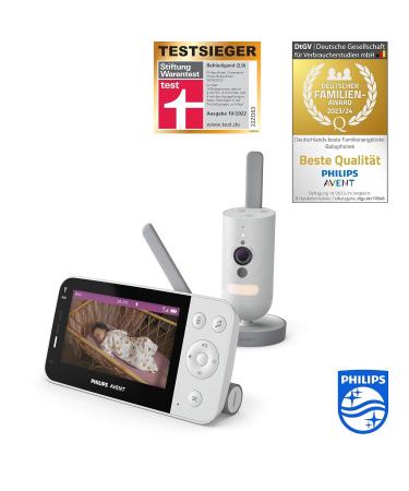 Philips Avent Connected Babyphone SCD923/26 - HD 1080p Camera Infrared Night Vision Two-Way Audio Unlimited Range Secure Connect - Buy Now! - Buy Online on GoSupps.com