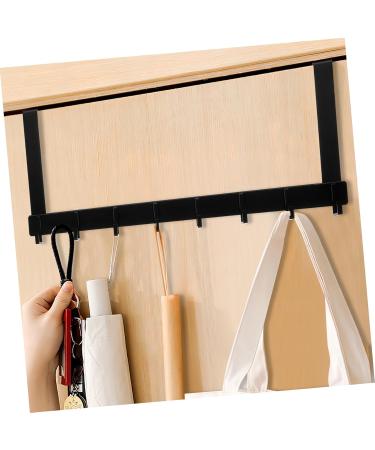 MILISTEN Space Aluminum Door Hanger Towel Rack Over The Door Hanger Over Door Hangers Hooks Cabinet Door - Buy Online on GoSupps.com