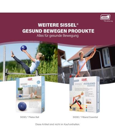 Sissel Neck Relax Massage Device - Ergonomic Neck Relief & Relaxation | Versatile for Pilates & Thoracic Support | Skin-Friendly PVC | Blue | Well-Being & Pain Relief - Buy Online on GoSupps.com