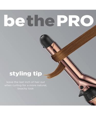 INFINITIPRO BY CONAIR 1-Inch Rose Gold Titanium Curling Iron for Classic Curls - Ideal for Short, Medium, and Long Hair - Buy Online on GoSupps.com