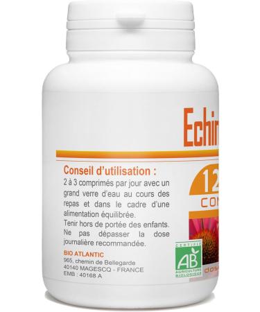 Organic Echinacea - 400 mg -120 tablets - Buy Online on GoSupps.com