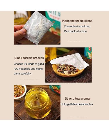 18 Flavors of Liver Protection Tea Chinese Nourishing Liver Tea Liver Tea Detox Organic for Fatty Liver Nourish The Liver and Protect The Liver Health Preserving Tea for All People (2PCS) - Buy Online on GoSupps.com