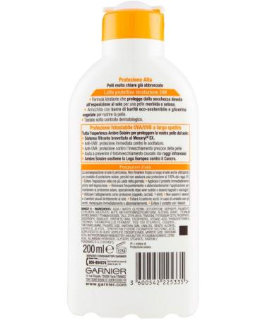 Ambre Solaire - protection lotion SPF30 high protection 200 ml - Buy Online on GoSupps.com