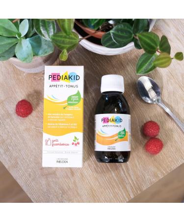 PEDIAKID - Appetit-Tonus Syrup - Natural Food Supplement - Exclusive Agave Syrup Formula - Stimulates Appetite - Helps with Weight Gain - 125 ml Bottle - Buy Online on GoSupps.com