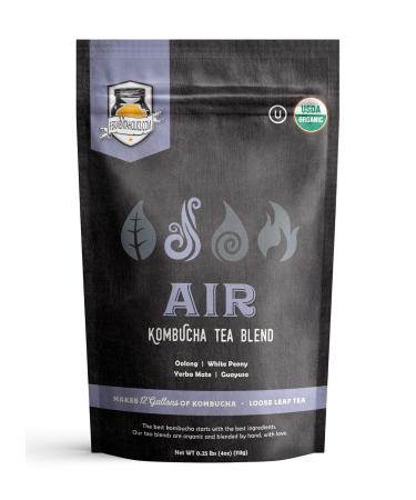 Fermentaholics - Element Kombucha Tea Blends | USDA Certified Organic Kombucha Tea Blend | Kosher Certified (Air Blend)