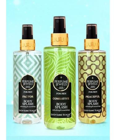EST 1923 Eyup Sabri Tuncer Perfume Jewels Body Splash Series (FACTOR FOR MEN 250ML) FACTOR FOR MEN 250ML - Buy Online on GoSupps.com
