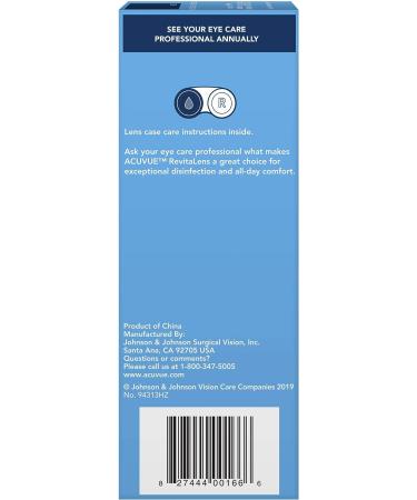 ACUVUE RevitaLens Multi-Purpose Disinfecting Solution 10 oz - Pack of 3 - Buy Online on GoSupps.com