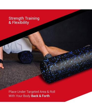 6-Piece Foam Roller Set for Pain Relief and Deep Tissue Massage | Includes Back Roller, Massage Stick, Foot Roller, and More - Buy Online on GoSupps.com