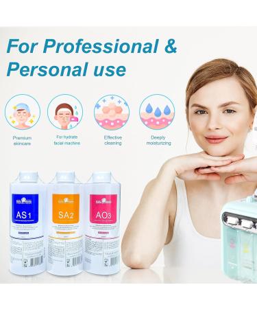 500ml Hyaluronic Acid Skincare Set 5 Bottle Hydrate Facial Solution AS1 SA2 AO3 6 Bottles - Buy Online on GoSupps.com