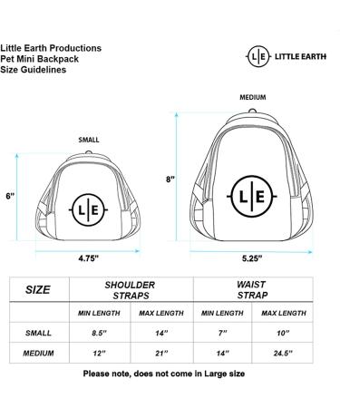 Shop Littlearth NCAA Pet Mini Backpack - Alabama Team Color - Perfect Pet Accessories for Dogs & Cats - Buy Online on GoSupps.com