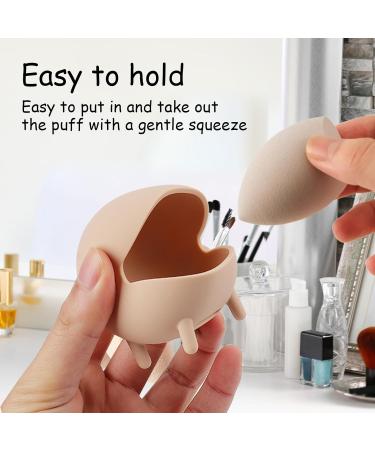 ZERRIOY 2PCS Beauty Blender Case Beauty Blender Holder Beauty Egg Organizer Makeup Sponge Holder Beauty Blender Sponge Make Up Sponge Blender for Makeup Sponge Travel Sponge Holders - Buy Online on GoSupps.com