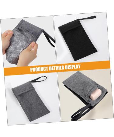VINTORKY 2pcs Bath Bag Exfoliating Soap Bag Soap Sleeve Soap Saver Bag Soap Bar Bag Soap Bar Pouch Nylon - Buy Online on GoSupps.com