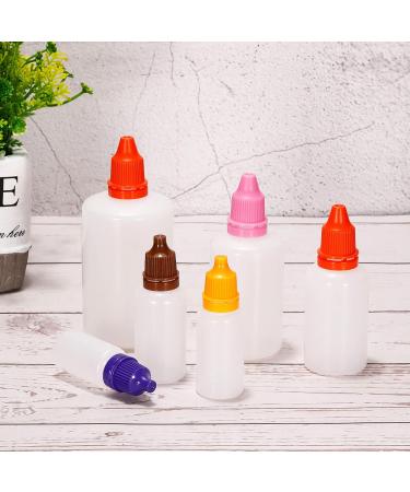 PATIKIL 50 Packs 15ml Squeezable Dropper Bottles - Yellow Liquid Vials with PP Caps for Easy Dispensing - Buy Online on GoSupps.com