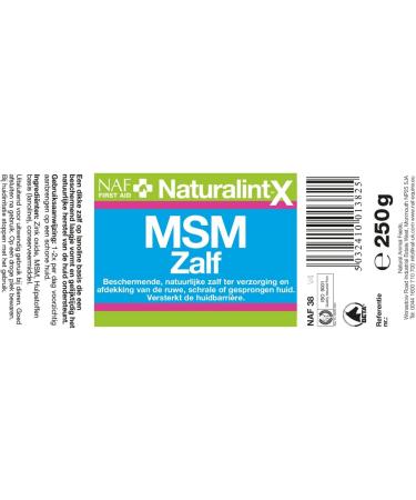 Naf Msm Pommade 250g Naturalintxtm - Soothing Horse Care Solution - Buy Online on GoSupps.com