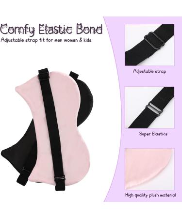 Buy Cat Silk Sleep Mask - 2 Pack Cute Satin Eye Masks for Kids Adjustable Blindfold for Girls & Boys - Perfect for Sleep & Party Games - Buy Online on GoSupps.com