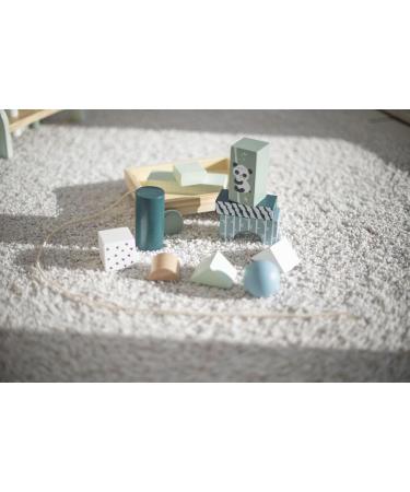 Eichhorn Construction Wagon with 11 Building Blocks - Pull-Along Toy for Kids 12 Pieces 18x17.5 cm Ideal for Ages 1+ - International Shipping Available - Buy Online on GoSupps.com