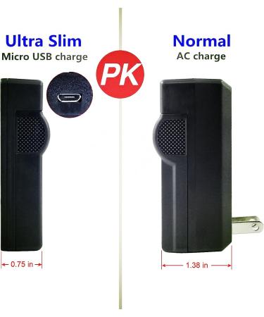 Kastar Battery (X2) & Slim USB Charger for JVC BN-VF808 BN-VF808U - Compatible with Everio GZ-MG & GR-D Series - High Quality Power Solution - Buy Online on GoSupps.com