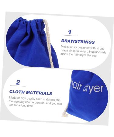Didiseaon Suitcase Backpack 1pc Hair Dryer Storage Bag Makeup Bags Hair Dryer Drawstring Cloth Storage Bag Travel Packing Bag - Buy Online on GoSupps.com