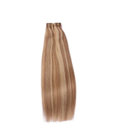Buy #18/24 Tape In Hair Extensions - 50cm 100% Remy Real Hair - 40 Bricks by Novon - International Shipping - Buy Online on GoSupps.com