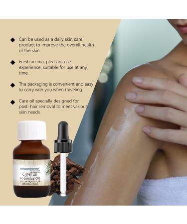 2Pcs Cyperus Rotundus Oil Natural Cyperus Rotundus Oil for Hair Removal Reduces Unwanted Hair Growth Moisturizes & Soothes Skin Reducing Body Hair Growth Shrink Pores for All Skin Types(60ml) - Buy Online on GoSupps.com