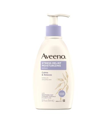 Aveeno Active Naturals Stress Relief Moisturizing Lotion 12 fl oz (354 ml) - Buy Online on GoSupps.com