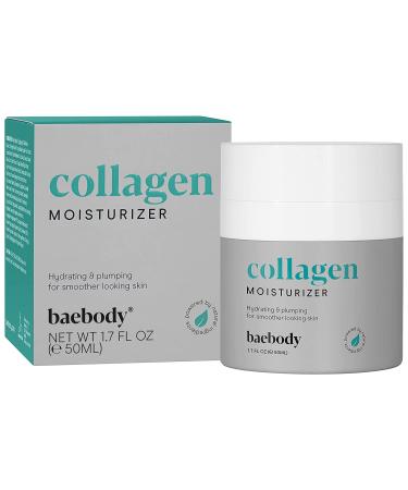 Baebody Collagen Face Cream 1.7 Fl Oz - Anti-Aging Skincare for Youthful Complexion - Natural Organic Non-GMO Lightweight Moisturizer - Buy Online on GoSupps.com